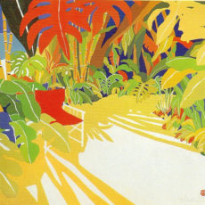 ヘレン・ウィルシャイアー作Tリトグラフ『Tropic Garden Bedarra Island』サムネイル