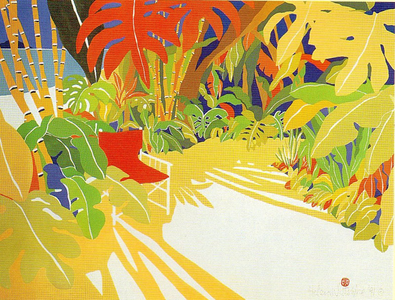 ヘレン・ウィルシャイアー『Tropic Garden Bedarra Island』