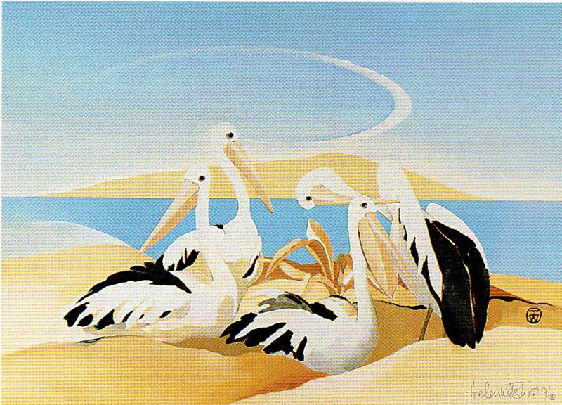 ヘレン・ウィルシャイアー『The Australian Pelican』